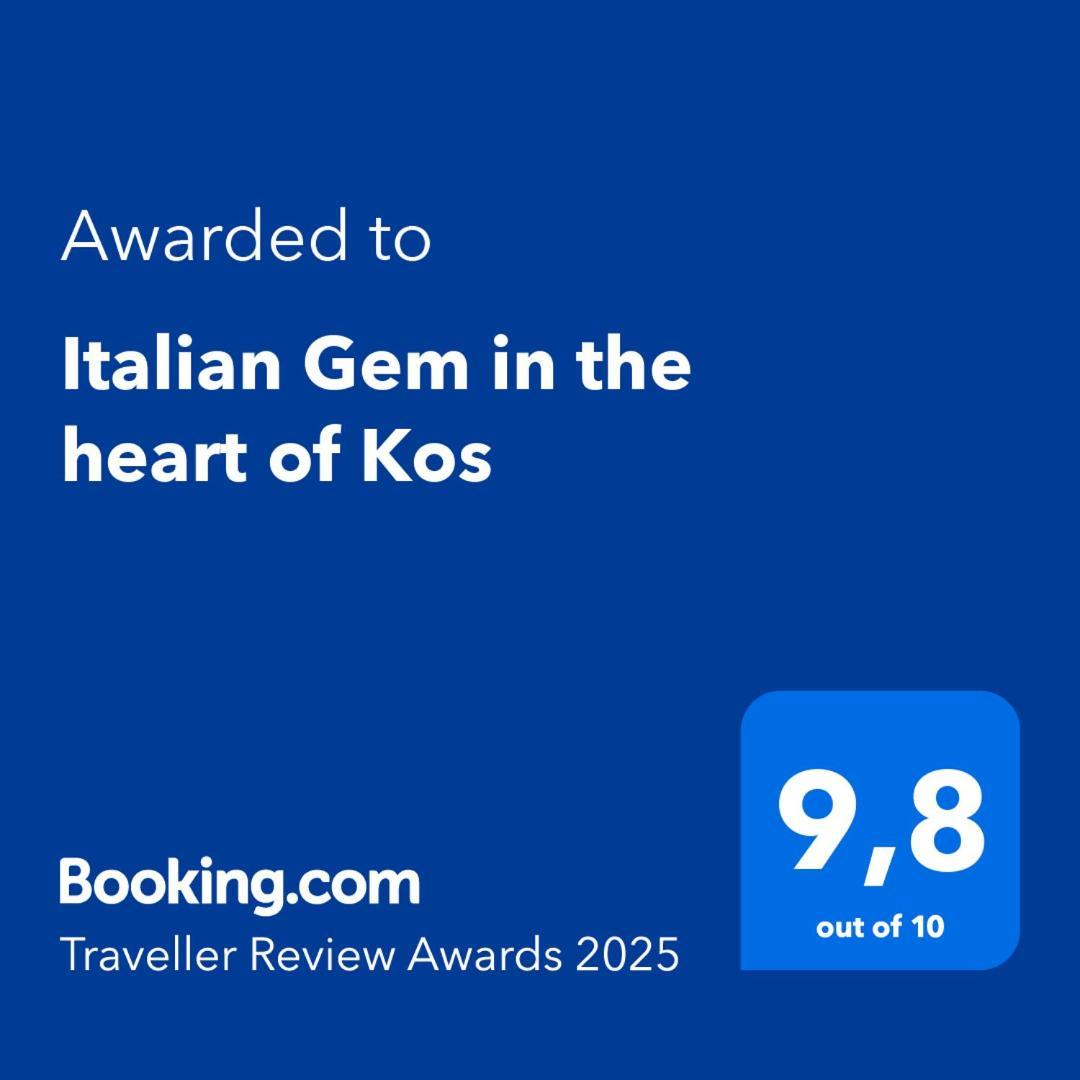 Italian Gem In The Heart Of Kos Apartment ภายนอก รูปภาพ